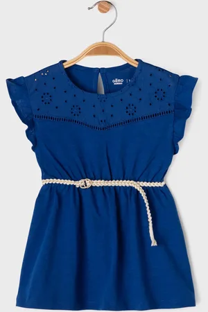 Gémo Robe sans manches avec ceinture tressée bébé fille