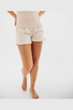 Gémo Short de pyjama avec finitions froncées femme