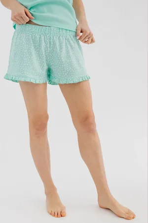 Gémo Short de pyjama avec finitions froncées femme