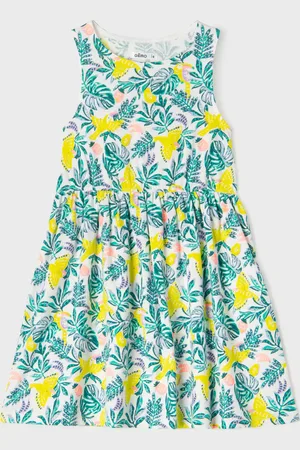 Gémo Robe sans manches à motifs fleuris fille