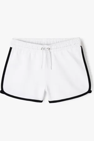 Gémo Short en maille avec biais contrastants fille
