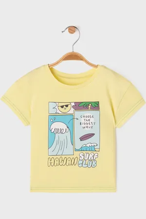 Gémo Tee-shirt manches courtes avec motif surf bébé garçon
