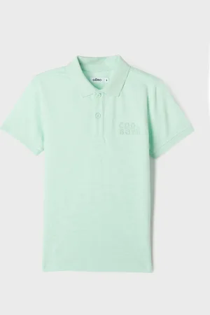 Gémo Polo à manches courtes en coton flammé garçon