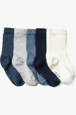 Gémo Chaussettes unies bébé garçon (lot de 5)
