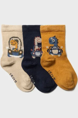 Gémo Chaussettes à motifs dinosaures bébé garçon (lot de 3)