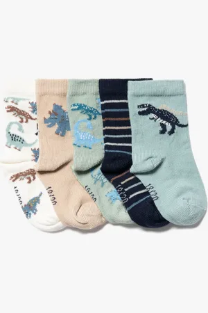 Gémo Chaussettes à motifs dinosaures bébé garçon (lot de 5)