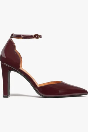 Gémo Escarpins femme vernis à talon haut et bout pointu