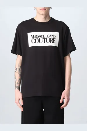 T shirt outlet versace homme noir