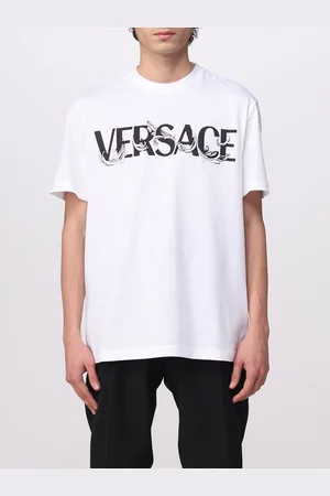 T shirt on sale versace homme noir