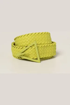 Bottega Veneta Ceinture en caoutchouc tressé