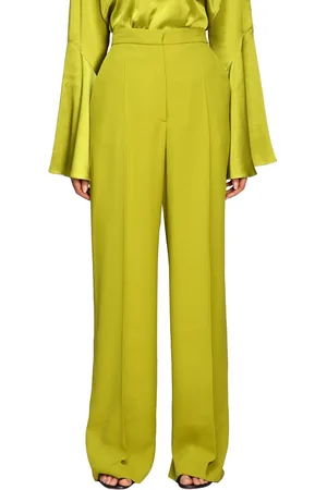 Alberta Ferretti Pantalon taille haute