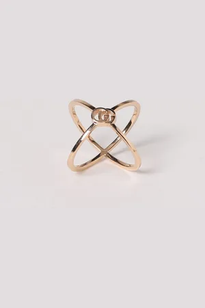 Gucci Bague croisée avec logo GG