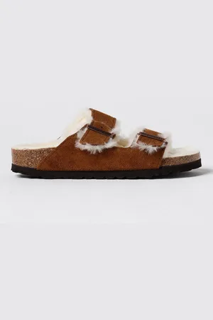 Birkenstock Sandales Plates Femme couleur