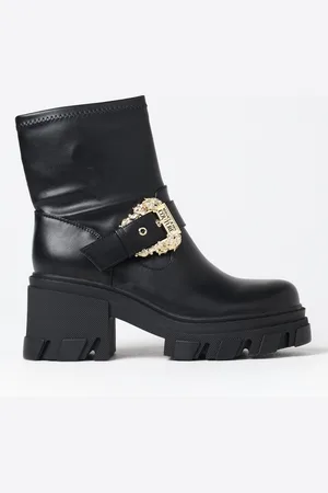 VERSACE Bottines Plates Femme couleur