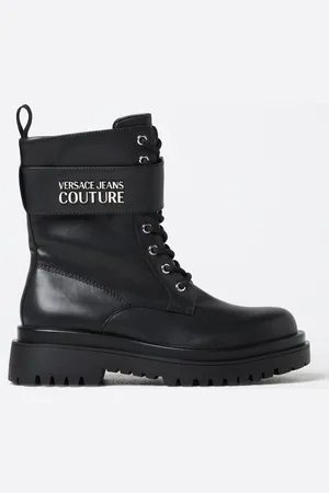 VERSACE Bottines Plates Femme couleur