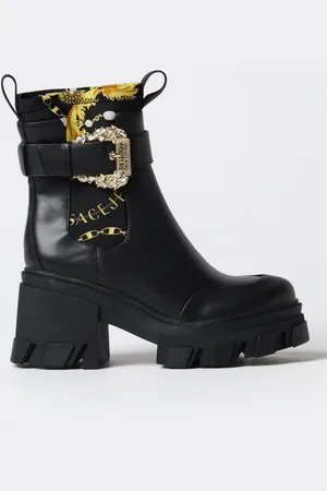 VERSACE Bottines Plates Femme couleur