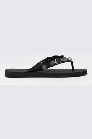 Balenciaga Sandales Plates Femme couleur