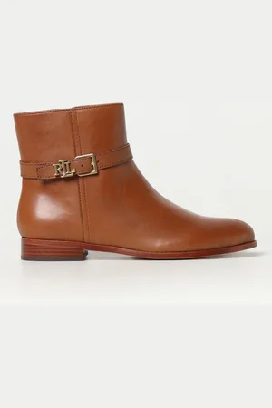 Ralph Lauren Bottines Plates Femme couleur