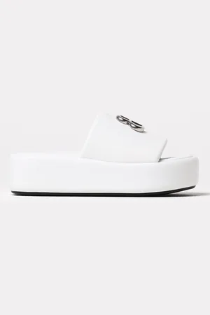 Balenciaga Sandales Plates Femme couleur