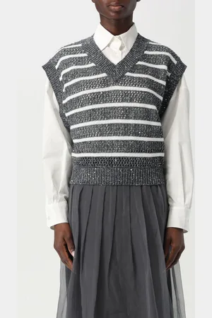 Brunello Cucinelli Gilet Femme couleur