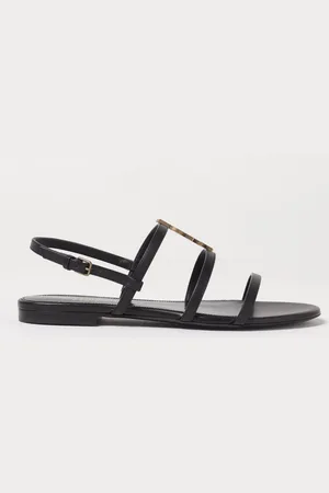 Saint Laurent Sandales Plates Femme couleur