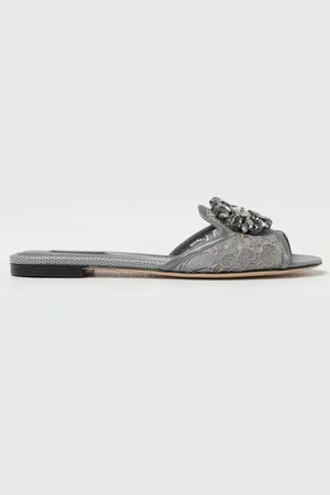 Dolce & Gabbana Sandales Plates Femme couleur