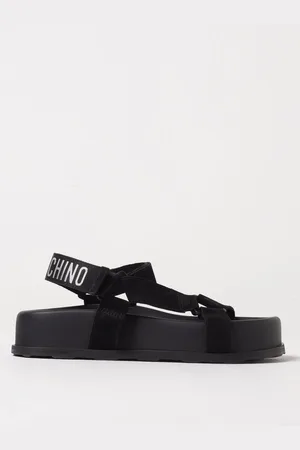 Moschino Sandales Plates Femme couleur