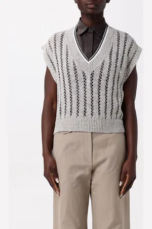 Brunello Cucinelli Gilet Femme couleur