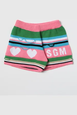 Msgm Pantalon Court Enfant couleur