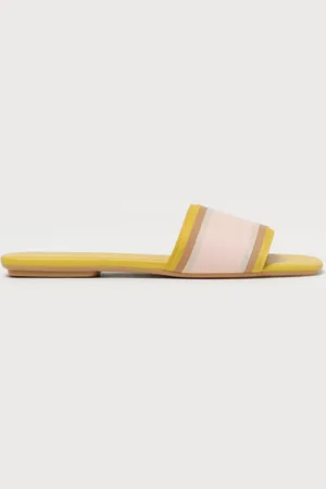 Armani Exchange Sandales Plates Femme couleur