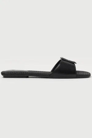 Armani Exchange Sandales Plates Femme couleur
