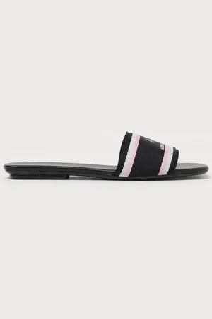 Armani Exchange Sandales Plates Femme couleur