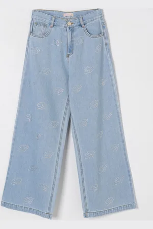 MISS BLUMARINE Jeans Enfant couleur