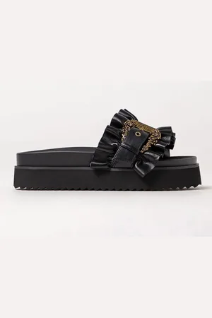 VERSACE Sandales Plates Femme couleur
