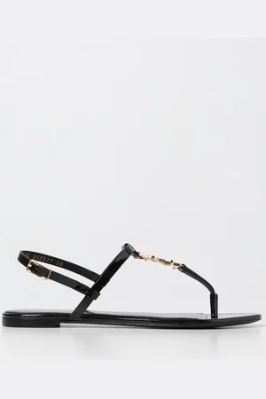 Saint Laurent Sandales Plates Femme couleur