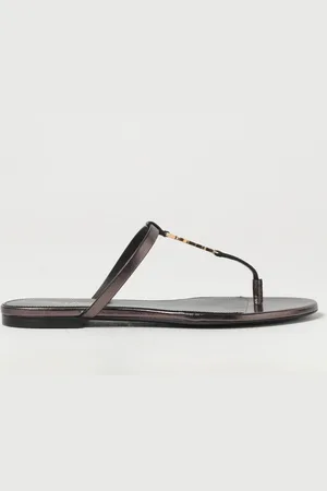 Saint Laurent Sandales Plates Femme couleur