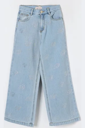 MISS BLUMARINE Jeans Enfant couleur