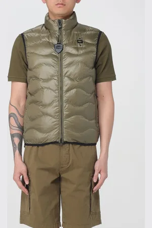 Blauer Gilet Homme couleur