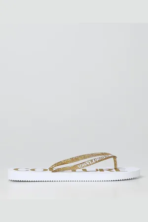 VERSACE Sandales Plates Femme couleur
