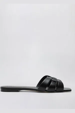 Saint Laurent Sandales Plates Femme couleur
