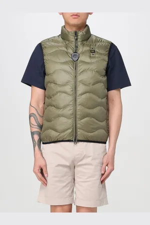 Blauer Gilet Homme couleur