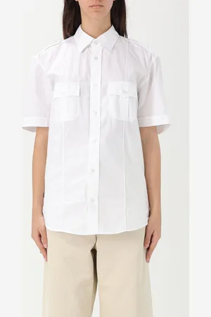 Blauer Chemise Femme couleur