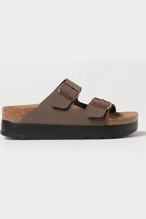 Birkenstock Sandales Plates Femme couleur