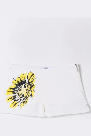 Msgm Pantalon Court Enfant couleur