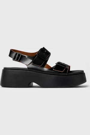 Camper Sandales Plates Femme couleur