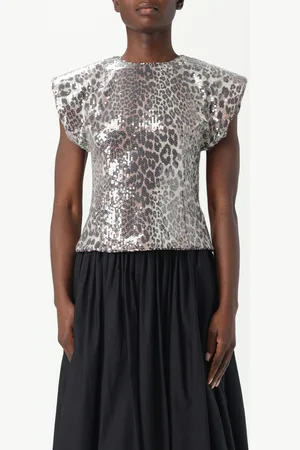 Ganni Top Femme couleur
