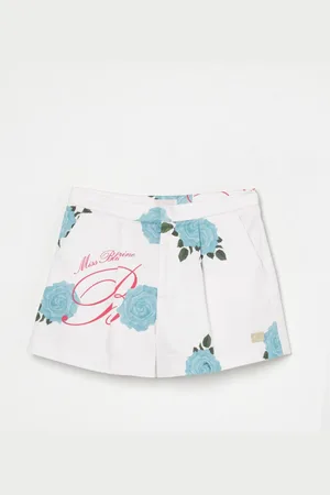 MISS BLUMARINE Pantalon Enfant couleur