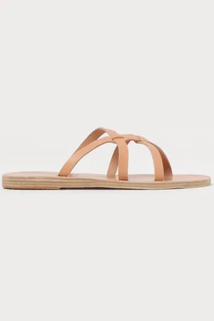 Ancient Greek Sandals Sandales Plates Femme couleur