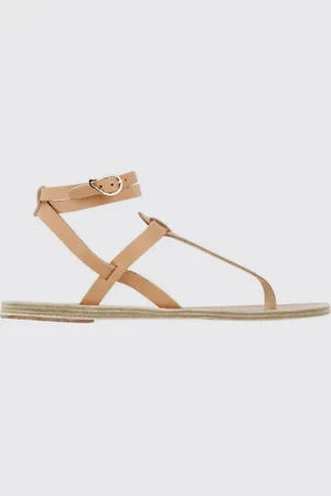 Ancient Greek Sandals Sandales Plates Femme couleur
