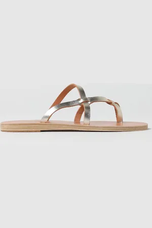 Ancient Greek Sandals Sandales Plates Femme couleur